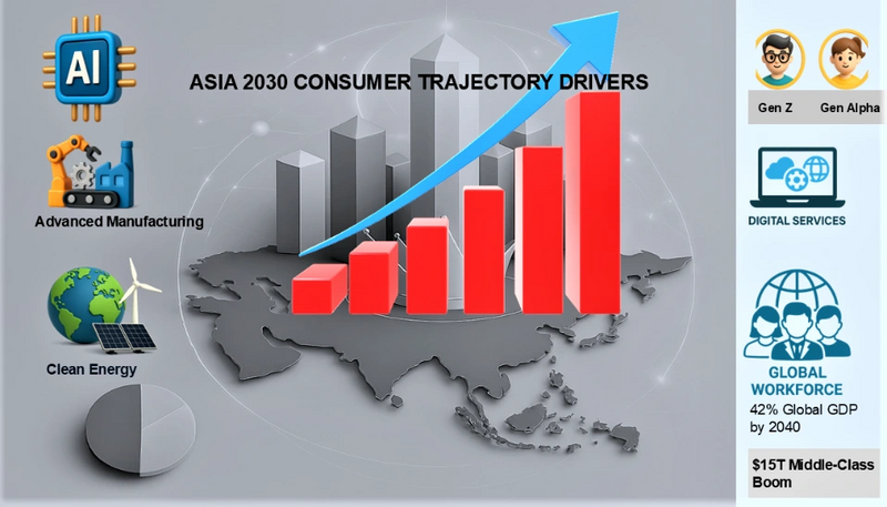 Asia's $15 Trillion Middle Class Boom By 2030: Consumer Trends, Growth Markets And  Winning Strategies